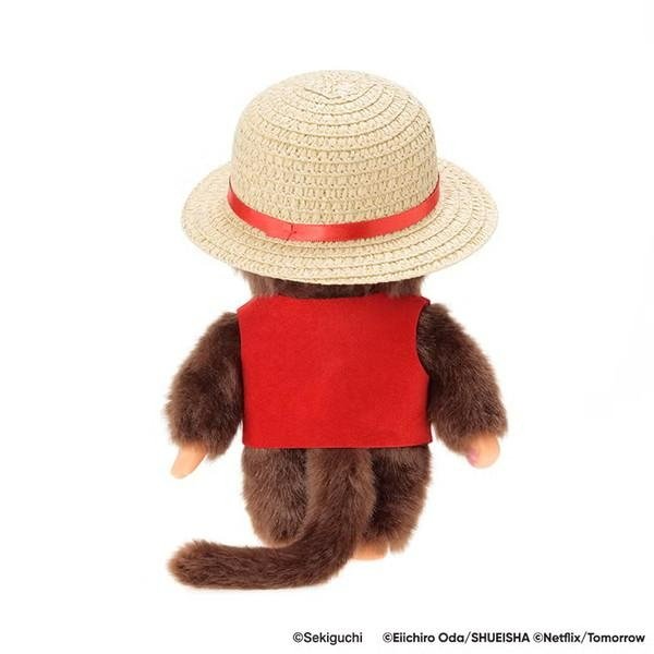Monchhichi x NETFLIX ONE PIECE Season 2 Soft toy (Luffy)