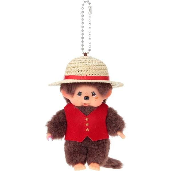Monchhichi x NETFLIX ONE PIECE Season 2 Keychain (Luffy)