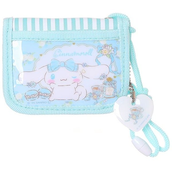 Cinnamoroll Round Zipper Wallet Sanrio Baby Blue