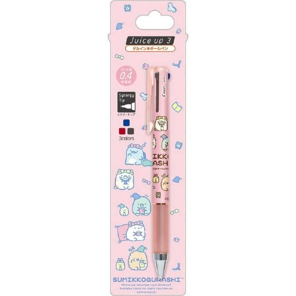 Sumikko Gurashi Juice Up 3C Pen (Pink)