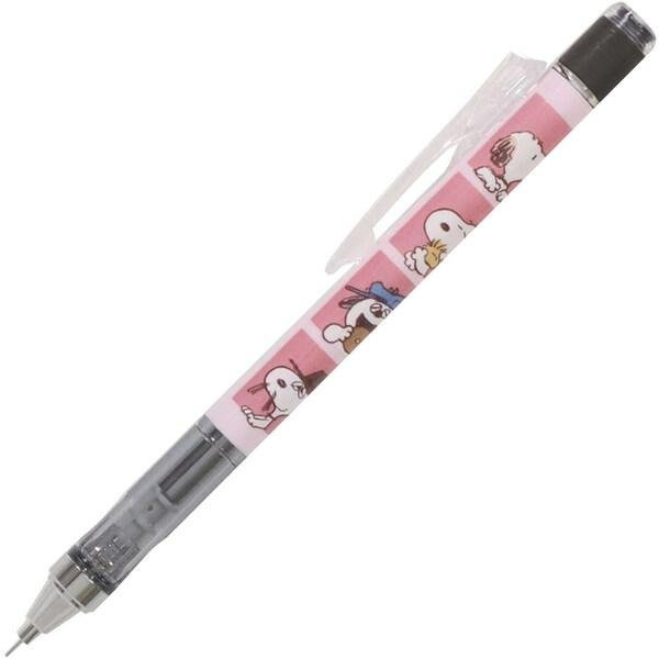 Snoopy : Family Pink Mono Graph Shaker Mechanical Pencil