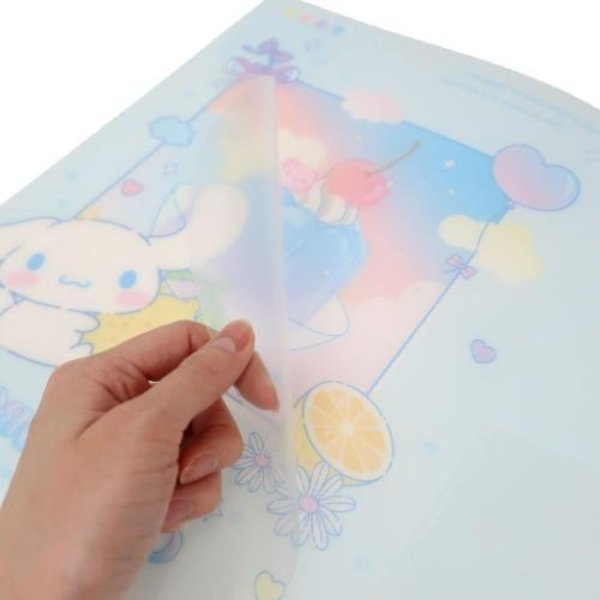Cinnamoroll : Dessert Jelly Pocket A4 Clear File Folder