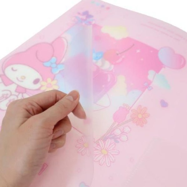 My Melody : Dessert Jelly Pocket A4 Clear File Folder