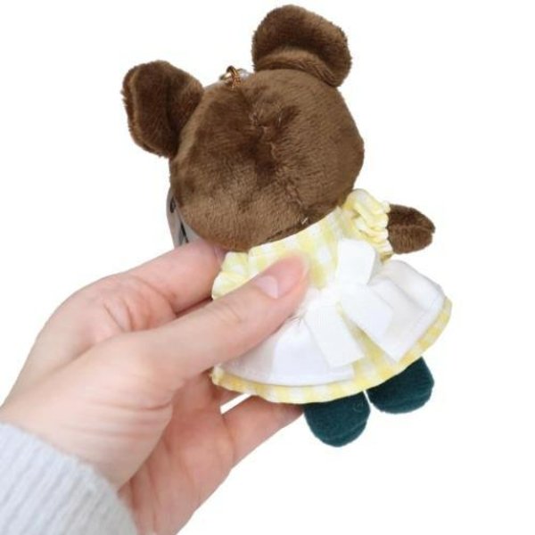 The Bears' School Strawberry Charm Mascot Apron keychain