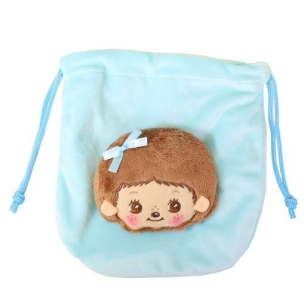 Monchhichi Bebichhichi Plush Mascot Drawstring Pouch (BOY)