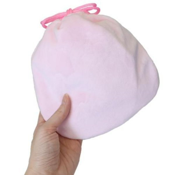 Monchhichi Bebichhichi Plush Mascot Drawstring Pouch (Girl)