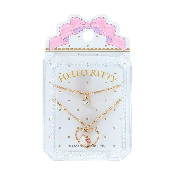 Hello Kitty Necklace Set of 2