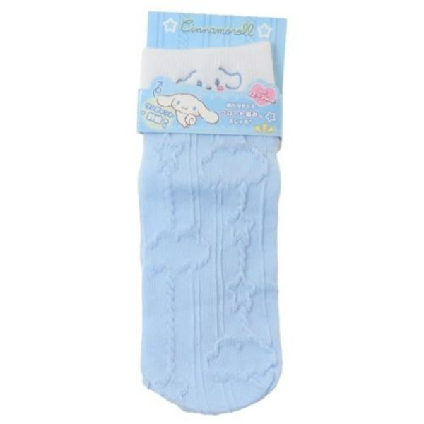 Cinnamoroll : Face Light Blue Crew Socks