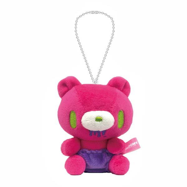 Gloomy Mamegurumi Neon Pink (Cyber ​​Pop ver.) ballchain Mascot