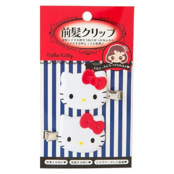 Hello Kitty Bangs Clip (Red)
