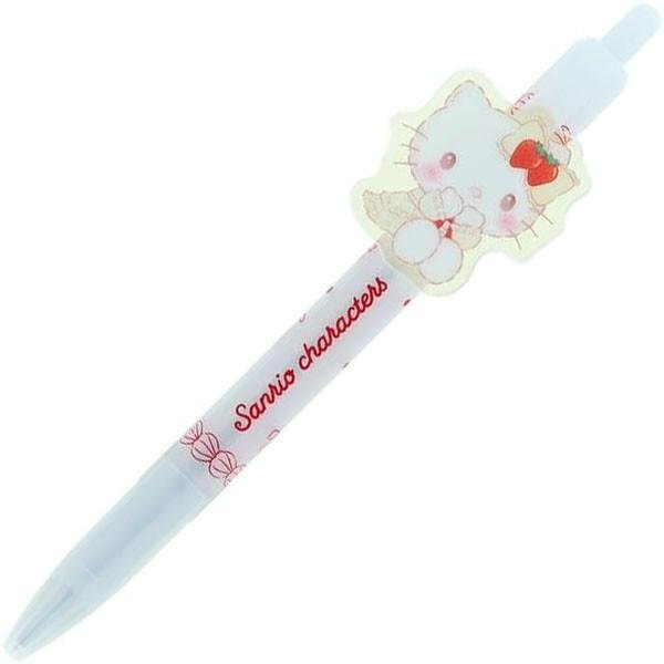 Hello Kitty : Sweet Cakes Collection Heart Mascot Ballpoint Pen