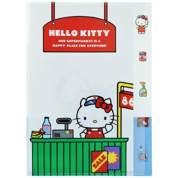 Universe San-X Town Characters 10 Pockets A4 Clear Holder