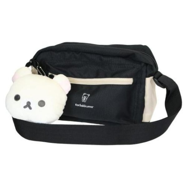 Rilakkuma Crossbody Bag with Face Pouch, Rilakkuma
