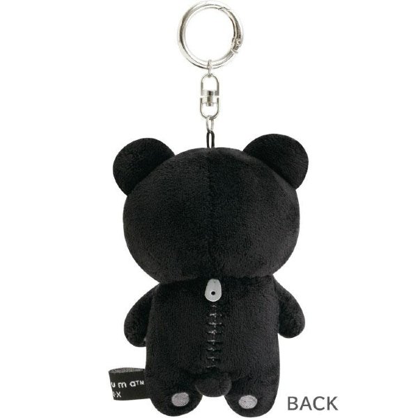 Rilakkuma BASIC MONOCHROME Hanging Plush Toy - Rilakkuma