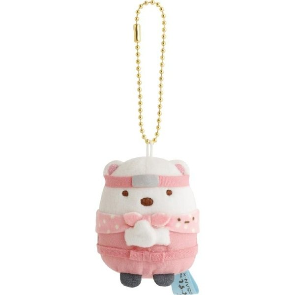 Sumikko Gurashi : Ninja Training Shirokuma keychain