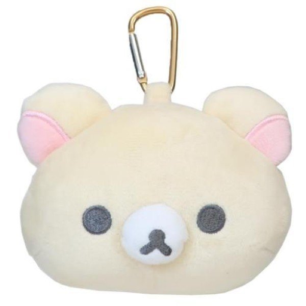 Rilakkuma : Korilakkuma Carabiner Plush Zipper mascot Pouch