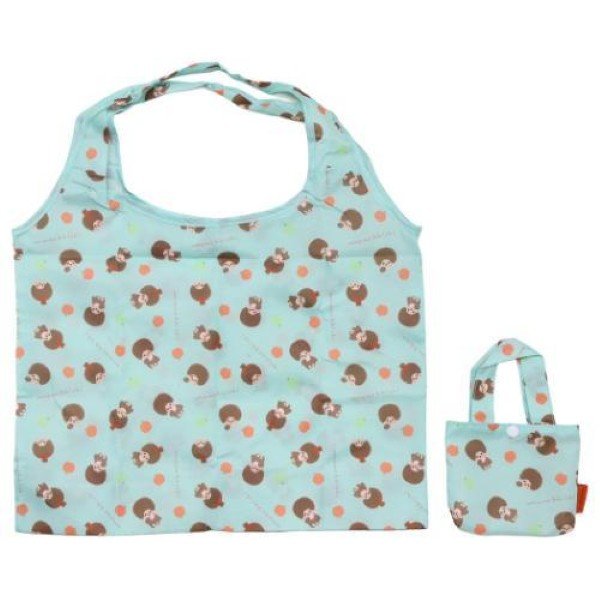 Monchhichi Flat Pouch 3pcs Set - Red Gingham