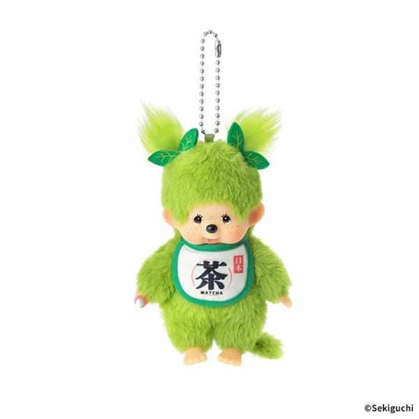 Monchhichi Girl Matcha Keychain