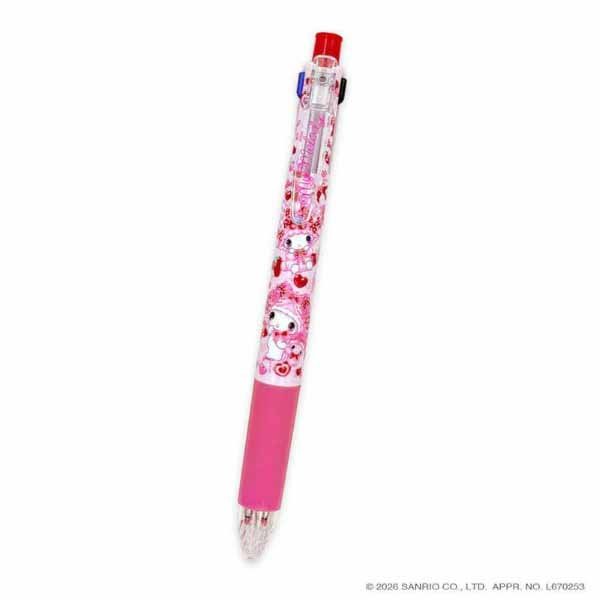 My Melody Amenomori Fumika Sarasa Multi 4+1 Gel Pen & Mechanical Pencil