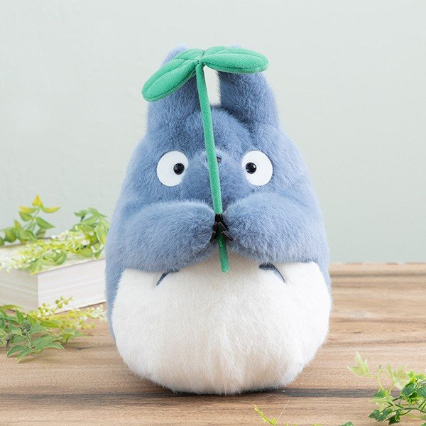 My Neighbor Medium Totoro Plush Doll M Dondoko Dance Leaf