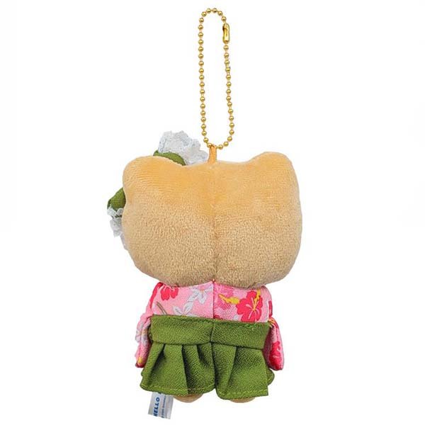 Hello Kitty Sun Tanned Matcha Kimono keychain