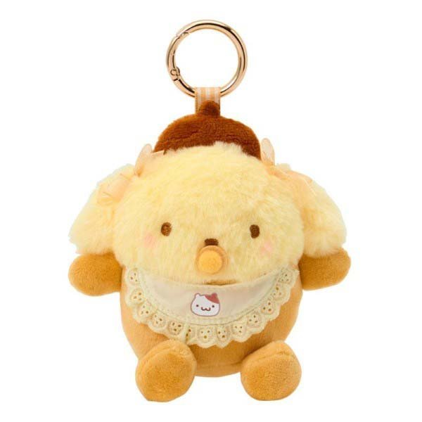 Pom Pom Purin : Baby Ribbon Fluffy keychain