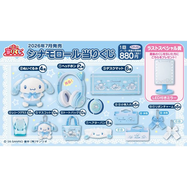 Hangyodon Sanrio February Kuji Lucky Draw