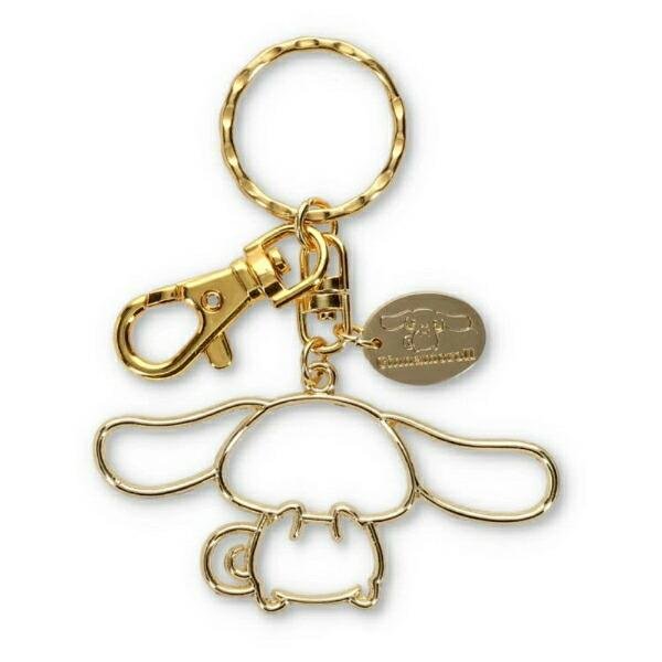 Cinnamoroll : Gold Metal Keychain