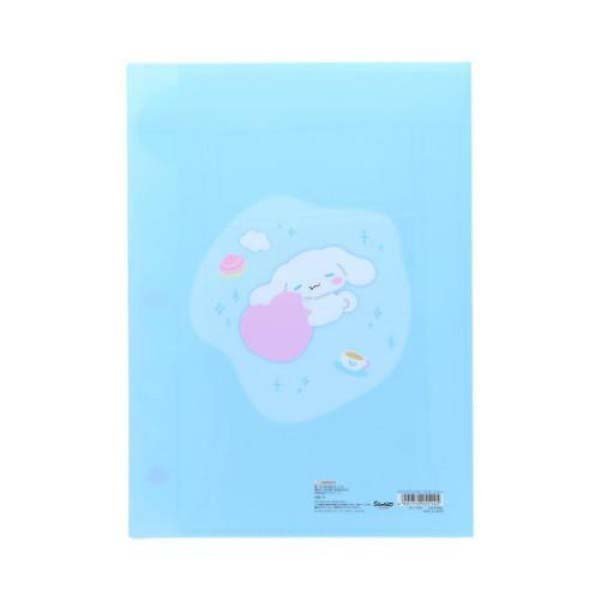 Cinamoroll : Marshmallow Pop 5 Pockets A4 Clear File