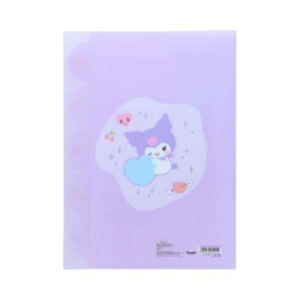 Kuromi : Marshmallow Pop 5 Pockets A4 Clear File