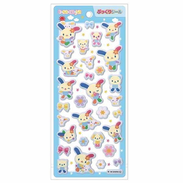 Kuromi : Angel Sparkling 3D Sequins Puffy Sticker