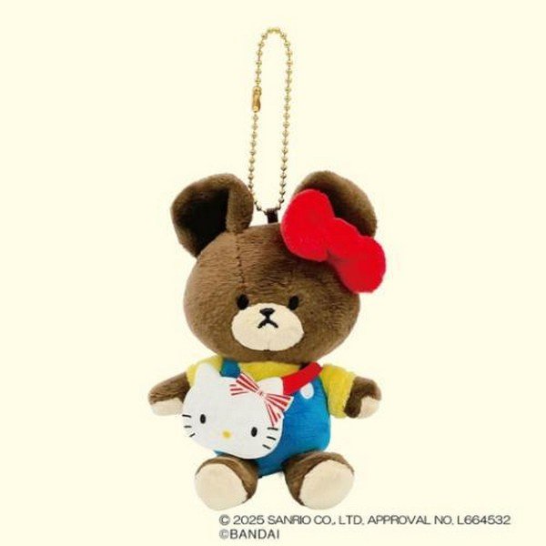 The Bear's School x Hello Kitty Mascot Holder