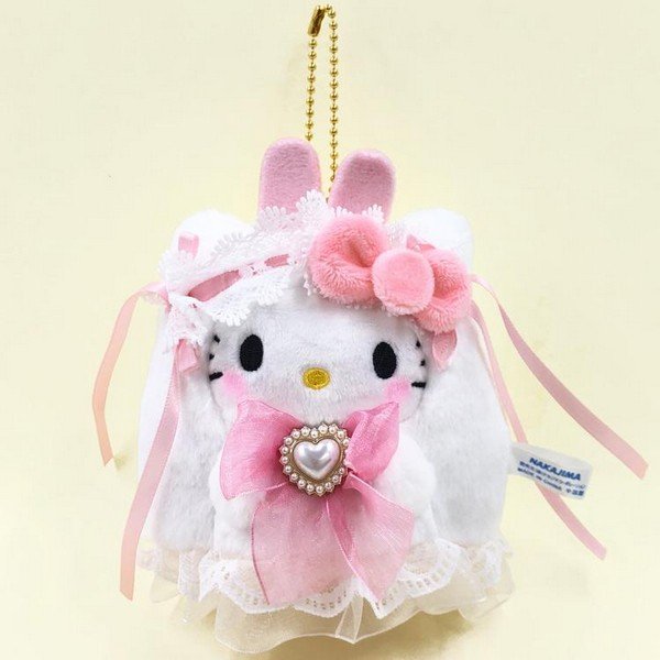 Hello Kitty Mochimunyu Squishy Keychain