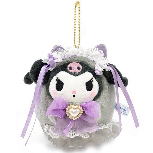 Kuromi : Lolita Ghost Keychain