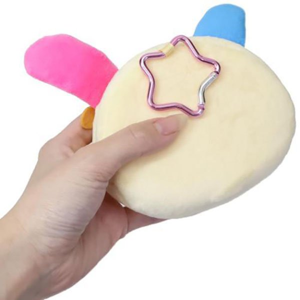 Usahana Face-Shaped Pouch with Carabiner