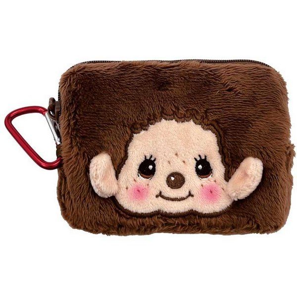 Monchhichi : Face Plush Pass Case Card Holder (Boy)