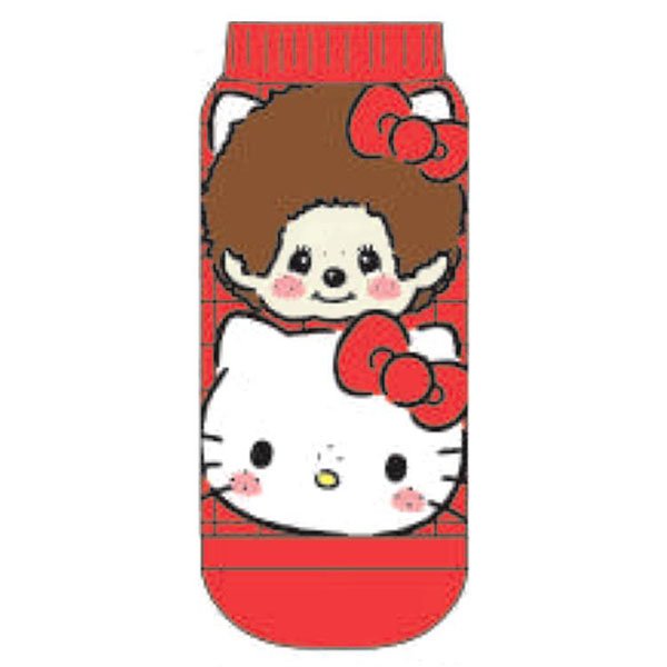 Monchhichi x Hello Kitty Character Socks for Women - Checkered
