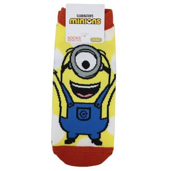 Minions character socks (women's socks) Happy