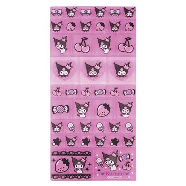 Usahana Blue Puffy Stickers
