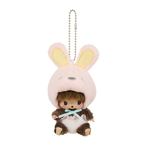 Monchhichi Babechhichi Keychain Rabbit
