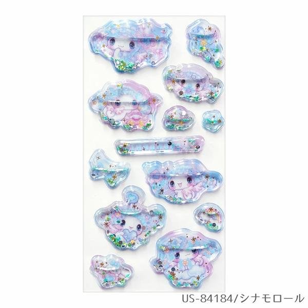 Cinnamoroll : Angel Sparkling 3D Sequins Puffy Sticker