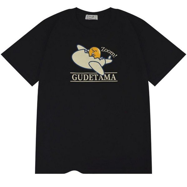 Monchhichi Chagara Furry Embroidery T-shirt (Oatmilk)