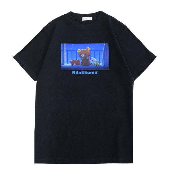 GUDETAMA Short-Sleeve T-Shirt (Black)