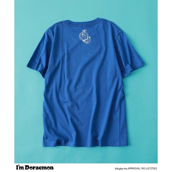 T-shirt "I'm Doraemon" Face Print Short-Sleeve T-Shirt