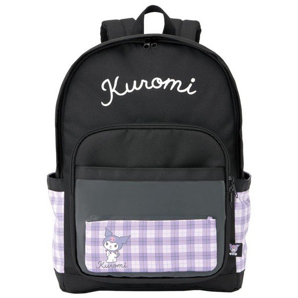 Kuromi Backpack with Pouch