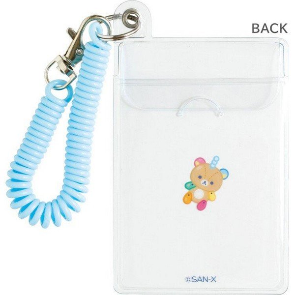 Rilakkuma : Rilakkuma Lab Pass Case Card Holder with Coil