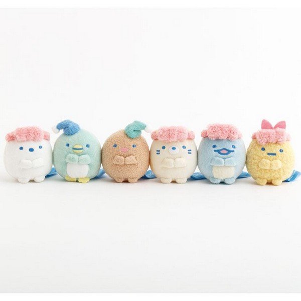 Sumikko Gurashi Night Routine Nemusuya Beanie Toys