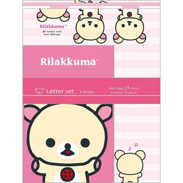 Korilakkuma : Classic Pink Letter Writing Set