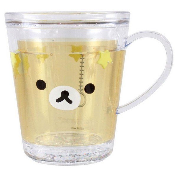 Rilakkuma : Face Sparkly Plastic Cup