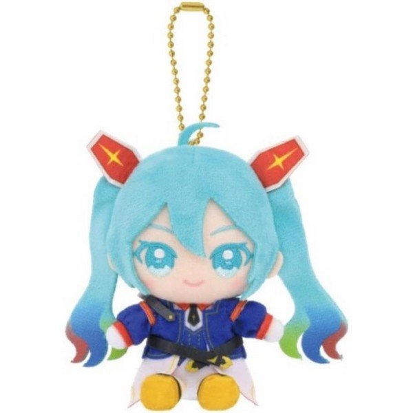 Hatsune Miku And Mobile Suit Gundam Sitting Plush